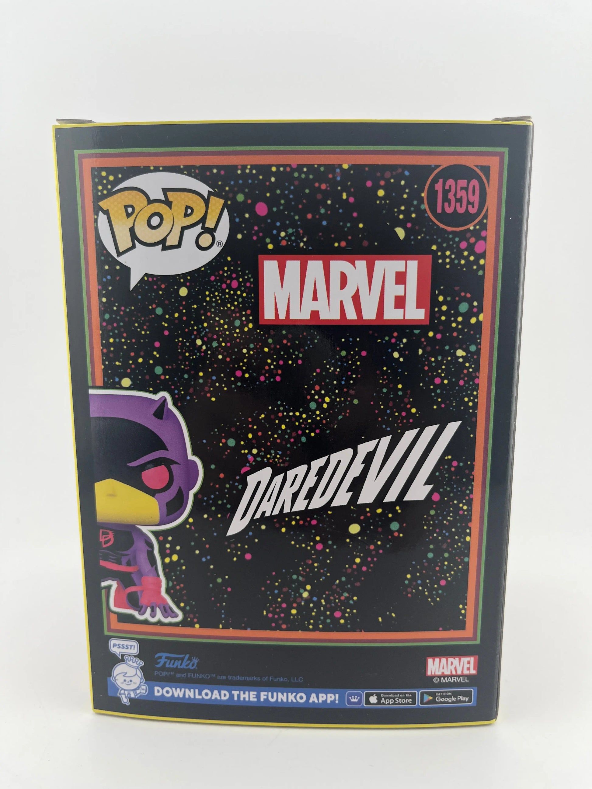 Funko Pop Marvel Daredevil #1359 Shadowland Blacklight Edition +combinedshipping FRENLY BRICKS - Open 7 Days