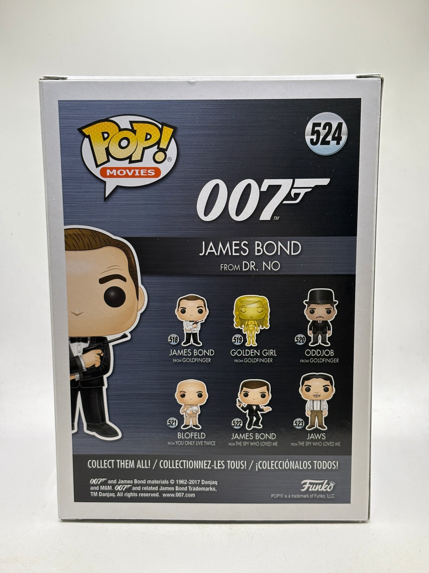 Funko POP! Movies 007 #524 James Bond From Dr. No Vinyl Figure