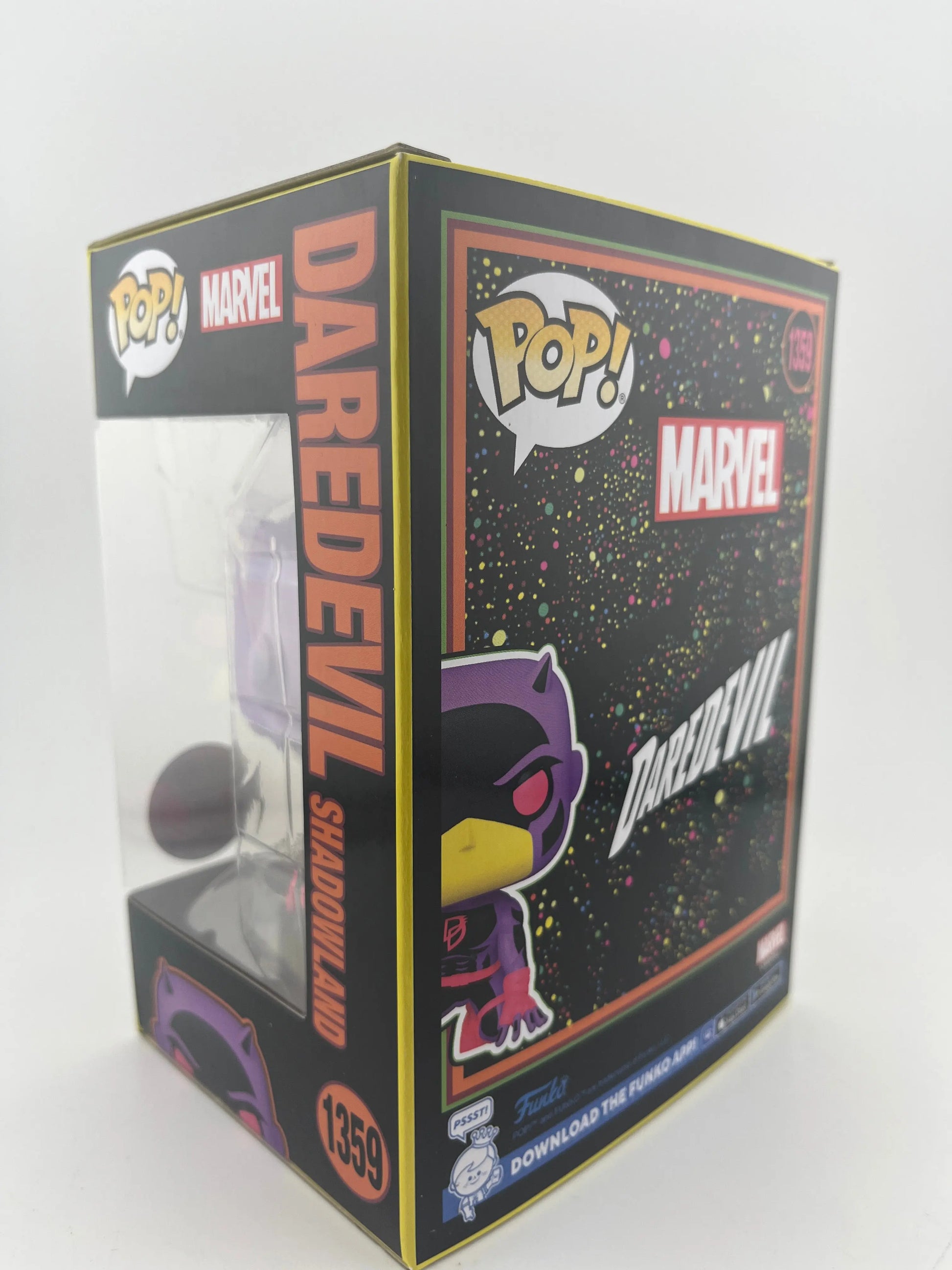Funko Pop Marvel Daredevil #1359 Shadowland Blacklight Edition +combinedshipping FRENLY BRICKS - Open 7 Days