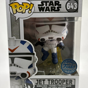 Funko POP! Star Wars #643 Jet Trooper Special Edition FRENLY BRICKS - Open 7 Days