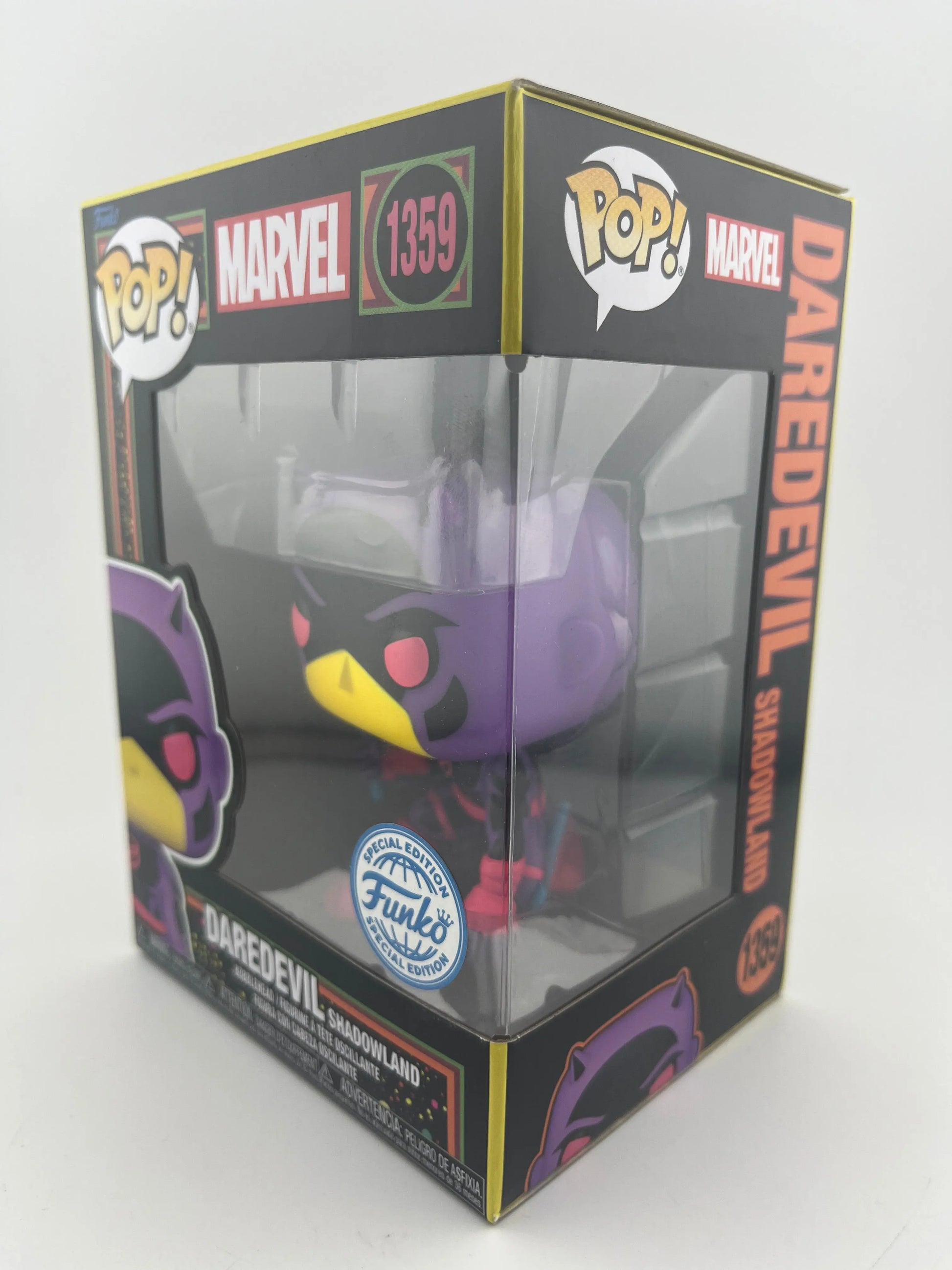 Funko Pop Marvel Daredevil #1359 Shadowland Blacklight Edition +combinedshipping FRENLY BRICKS - Open 7 Days