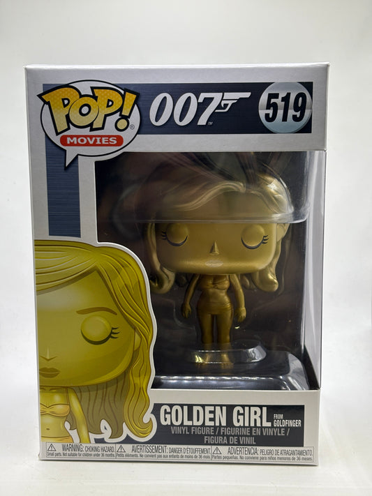 Funko POP! Movies 007 #519 Golden Girl From GoldFinger Vinyl Figure