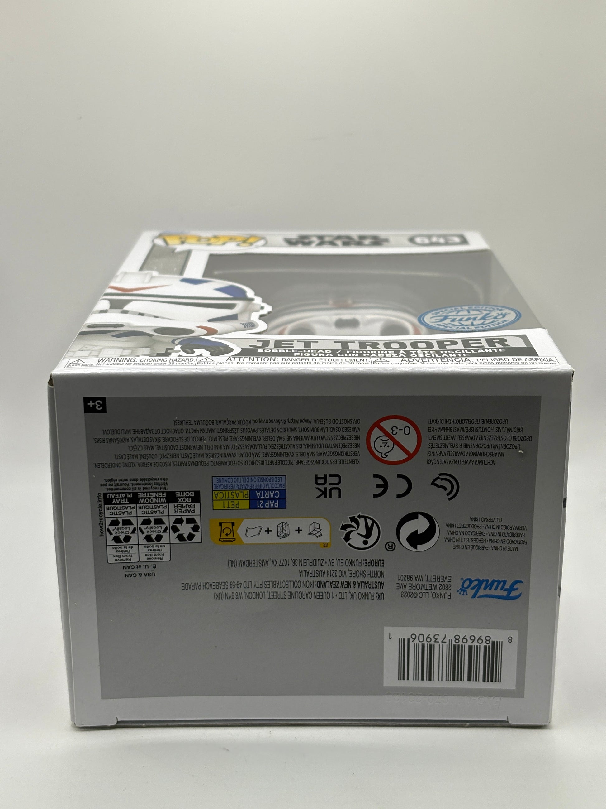 Funko POP! Star Wars #643 Jet Trooper Special Edition FRENLY BRICKS - Open 7 Days