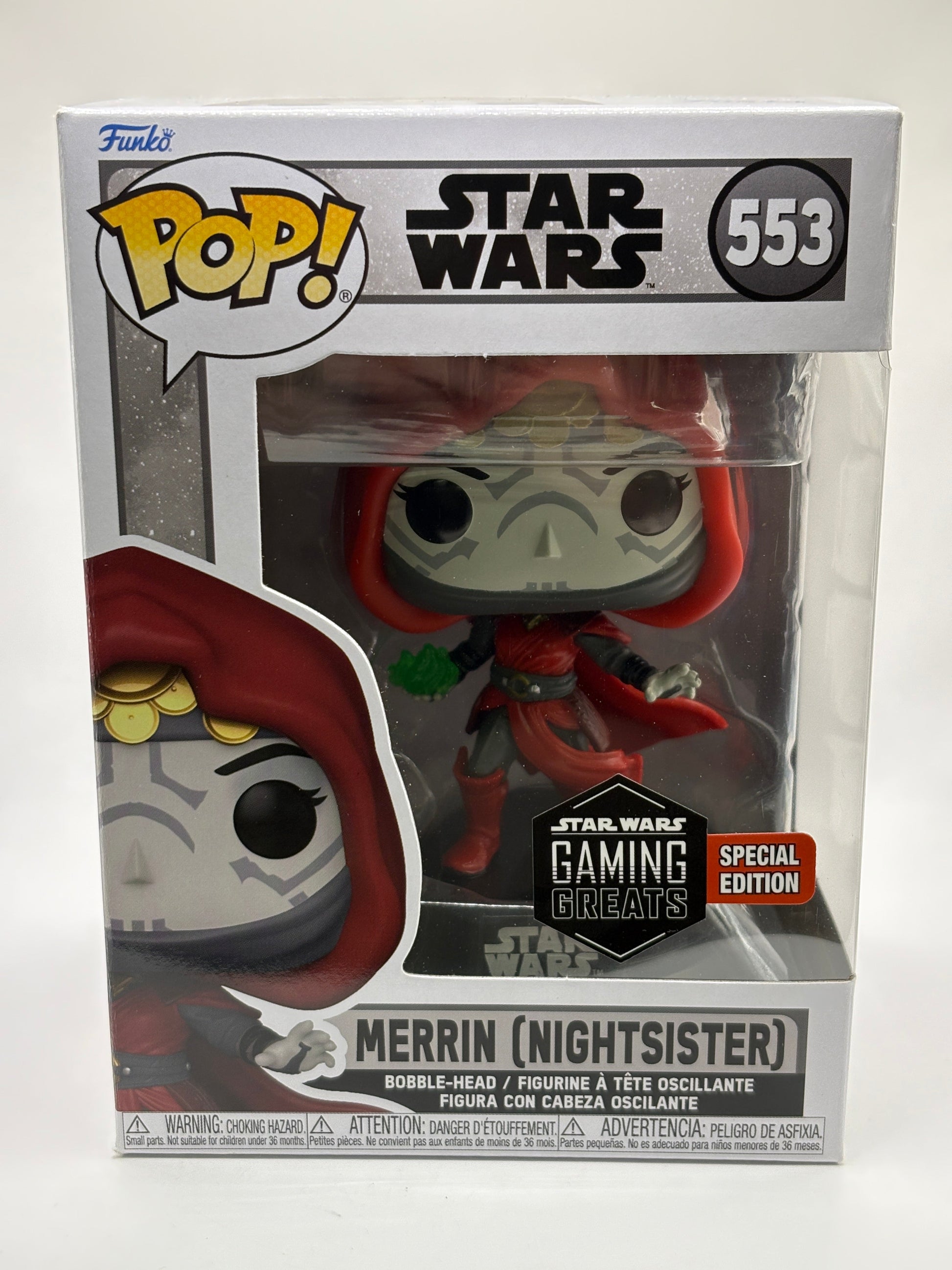 Funko POP! Star Wars #553 Merrin  Nightsister Gaming Greats Special Edition FRENLY BRICKS - Open 7 Days