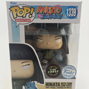 Funko POP! Animation Naruto Hinata with Twin Lion Fists #1339 Glow Chase Edition FRENLY BRICKS - Open 7 Days