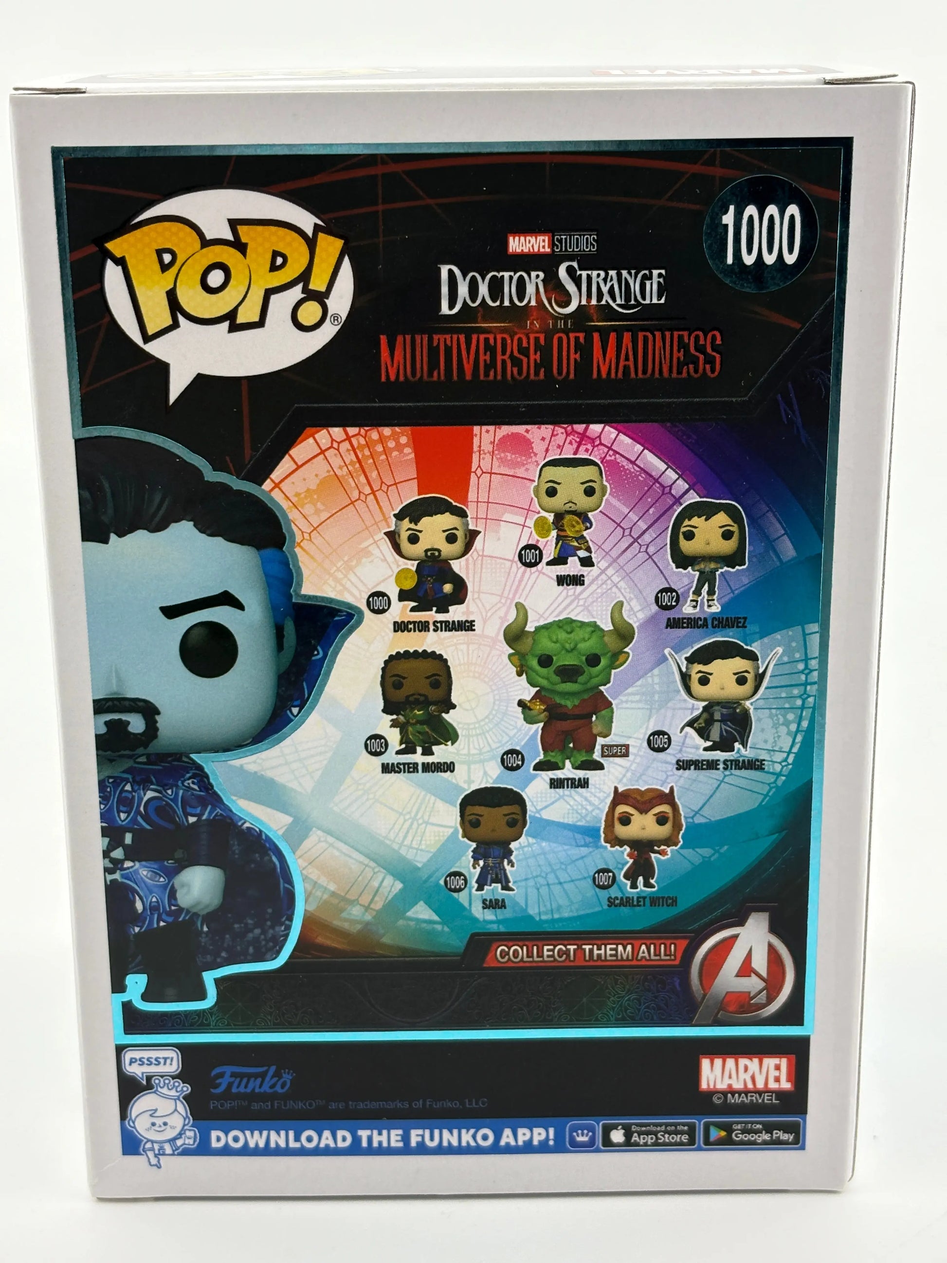 FunkoPOP! Marvel Doctor Strange #1000 Doctor Strange Limited Chase FRENLY BRICKS - Open 7 Days