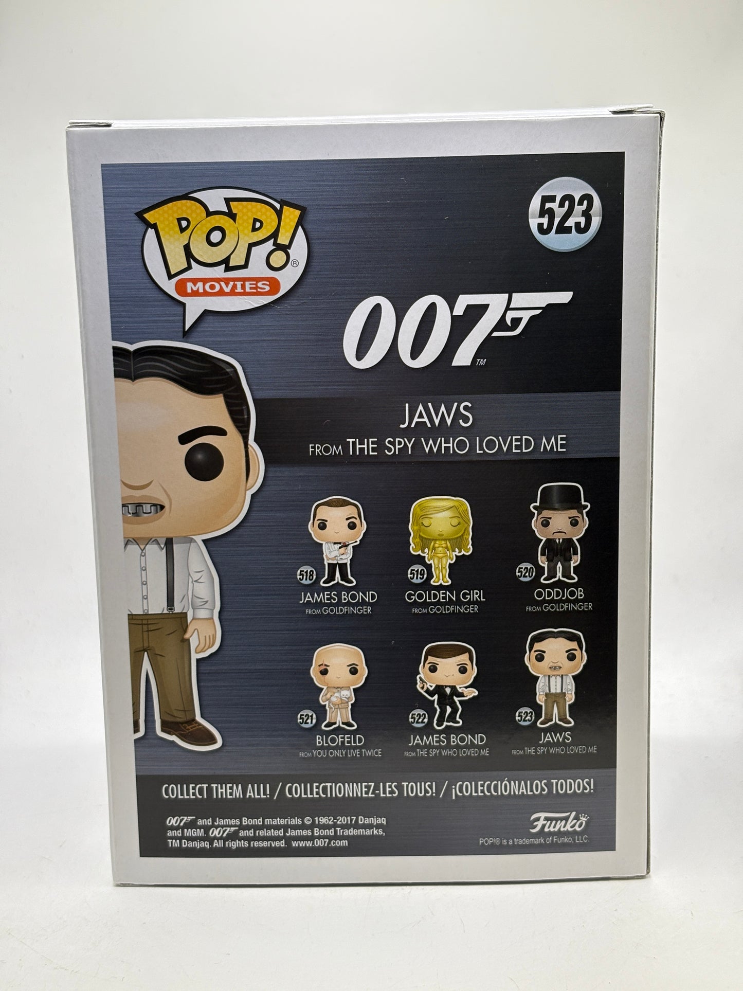 Funko POP! Movies 007 #523 Jaws From The Spy Who Loved Me Vinyl Figure