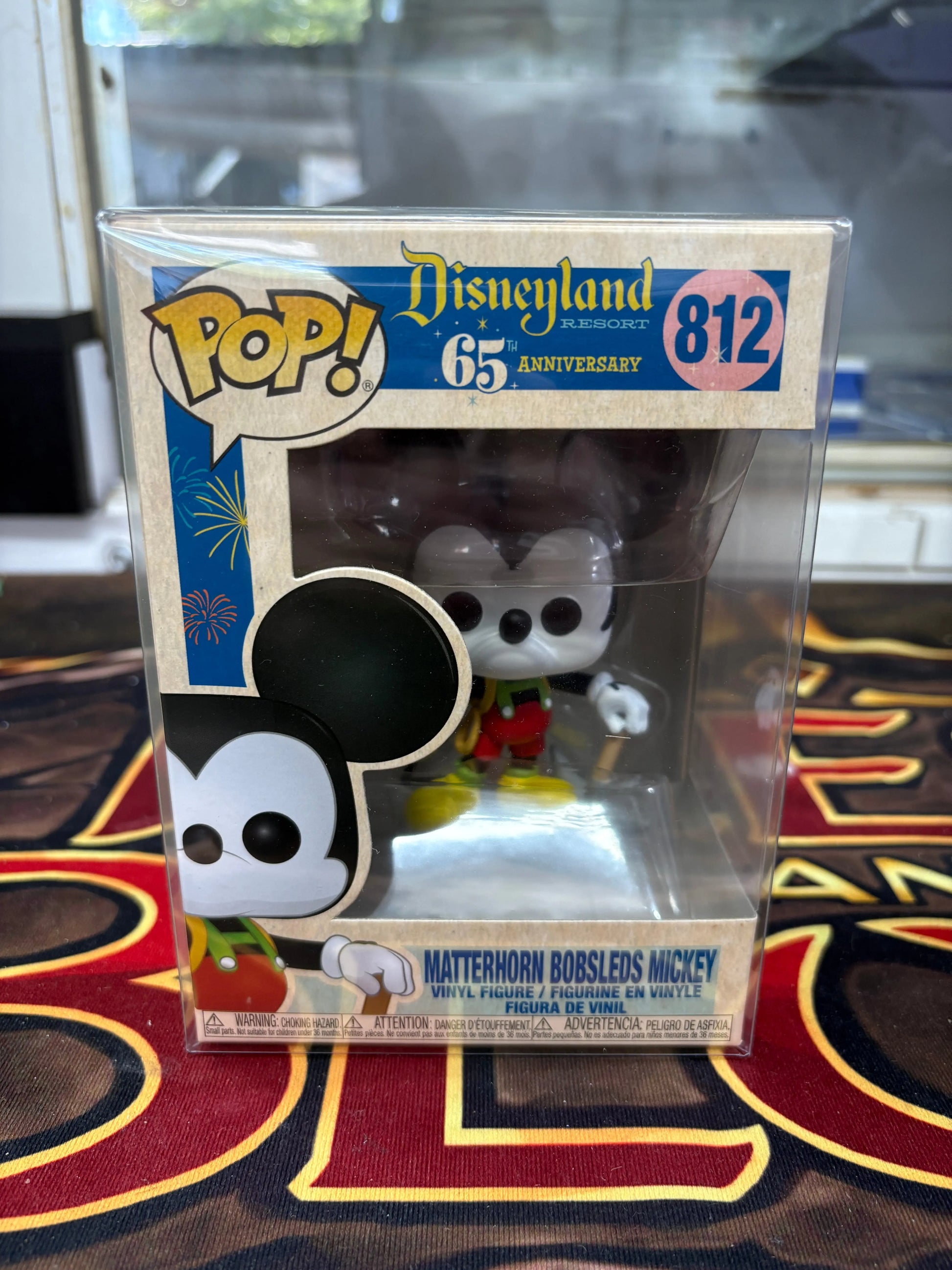 Matterhorn Mickey Bobsleds Pop! Vinyl Mickey Disneyland 65th Anniversary #812 FRENLY BRICKS - Open 7 Days