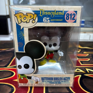 Matterhorn Mickey Bobsleds Pop! Vinyl Mickey Disneyland 65th Anniversary #812 FRENLY BRICKS - Open 7 Days