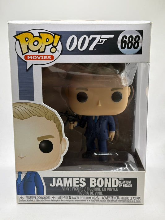 Funko POP! Movies 007 #688 James Bond From Quantum of Solace Vinyl Figure