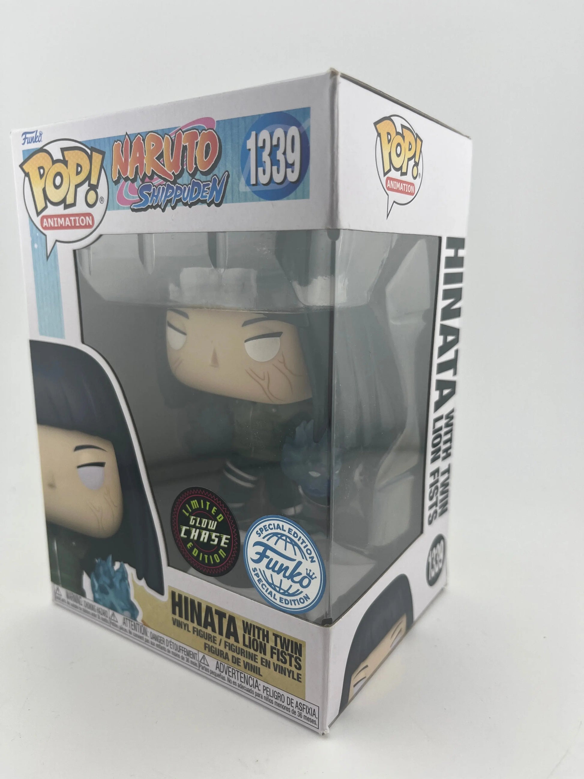 Funko POP! Animation Naruto Hinata with Twin Lion Fists #1339 Glow Chase Edition FRENLY BRICKS - Open 7 Days