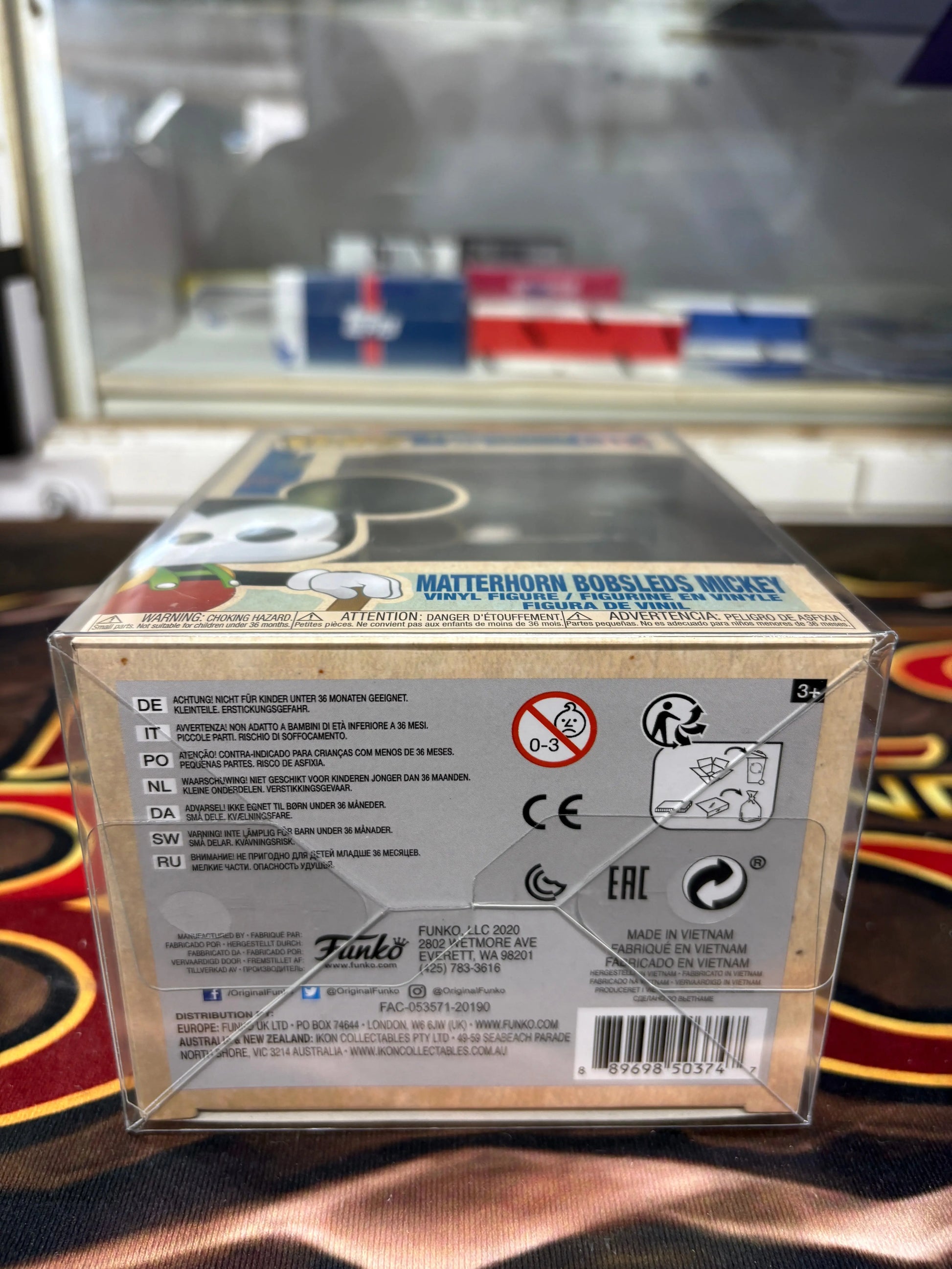 Matterhorn Mickey Bobsleds Pop! Vinyl Mickey Disneyland 65th Anniversary #812 FRENLY BRICKS - Open 7 Days