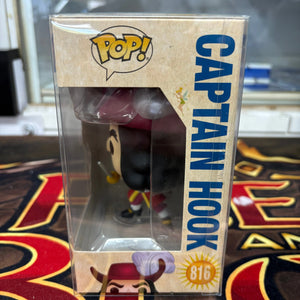 Disney Funko Pop - Captain Hook - Disneyland 65th - No. 816 FRENLY BRICKS - Open 7 Days