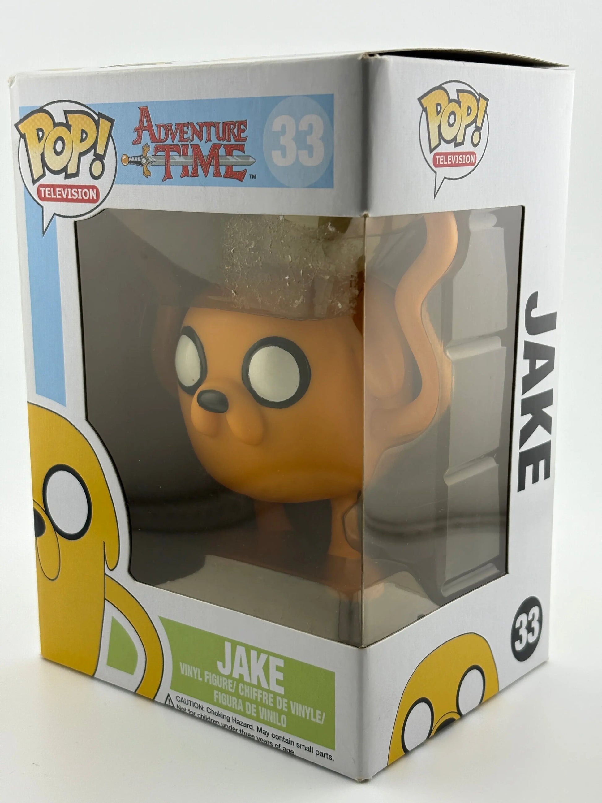 Funko POP! Television Adventure Time #33 Jake Vinyl Figure FRENLY BRICKS - Open 7 Days
