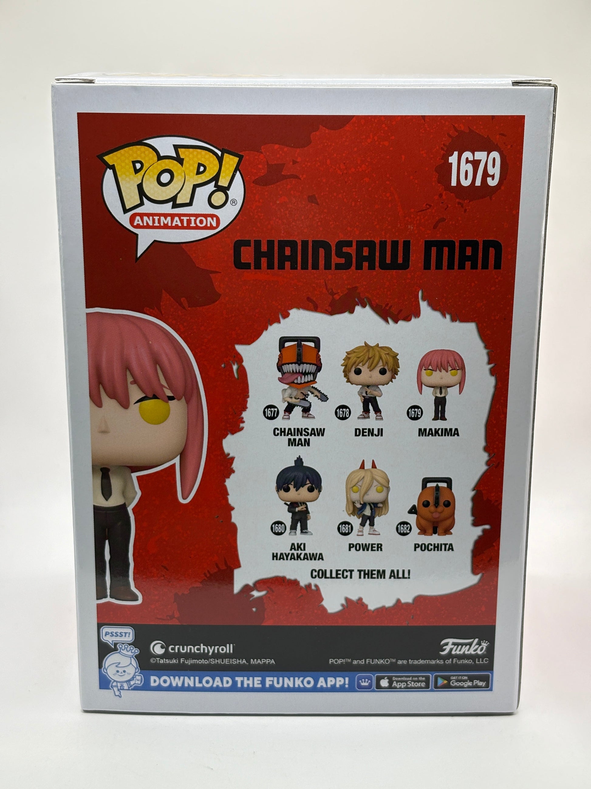 Funko POP! Animation Chainsaw Man #1679 Makima Vinyl Figure FRENLY BRICKS - Open 7 Days