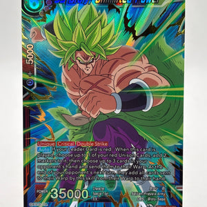 Dragon Ball Super Masters - SS Broly, Unlimited Power BT11-014 SR FRENLY BRICKS - Open 7 Days