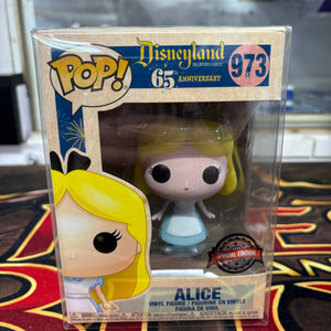 Alice - Pop Vinyl - 973 - Disneyland Resort 65th Anniversary - Disney FRENLY BRICKS - Open 7 Days