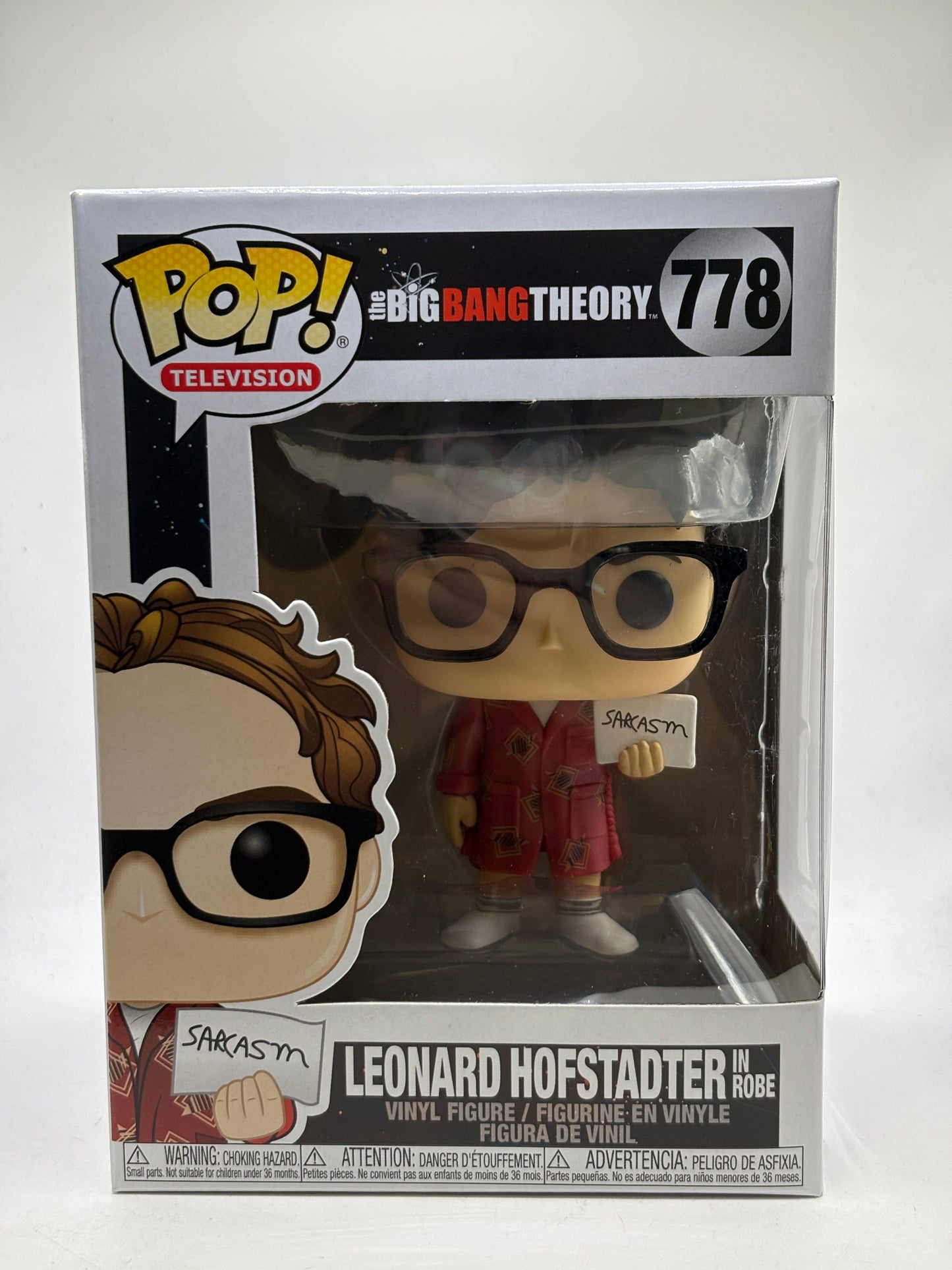 Funko POP! Television The Big Bang Theory #778 Leonard Hofstadter in Robe