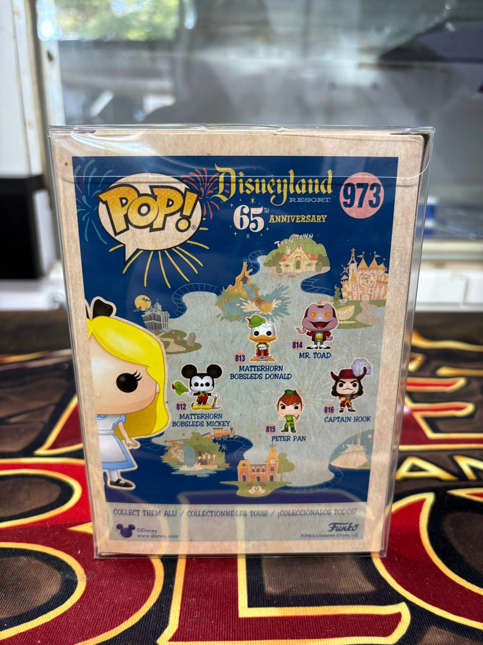 Alice - Pop Vinyl - 973 - Disneyland Resort 65th Anniversary - Disney FRENLY BRICKS - Open 7 Days