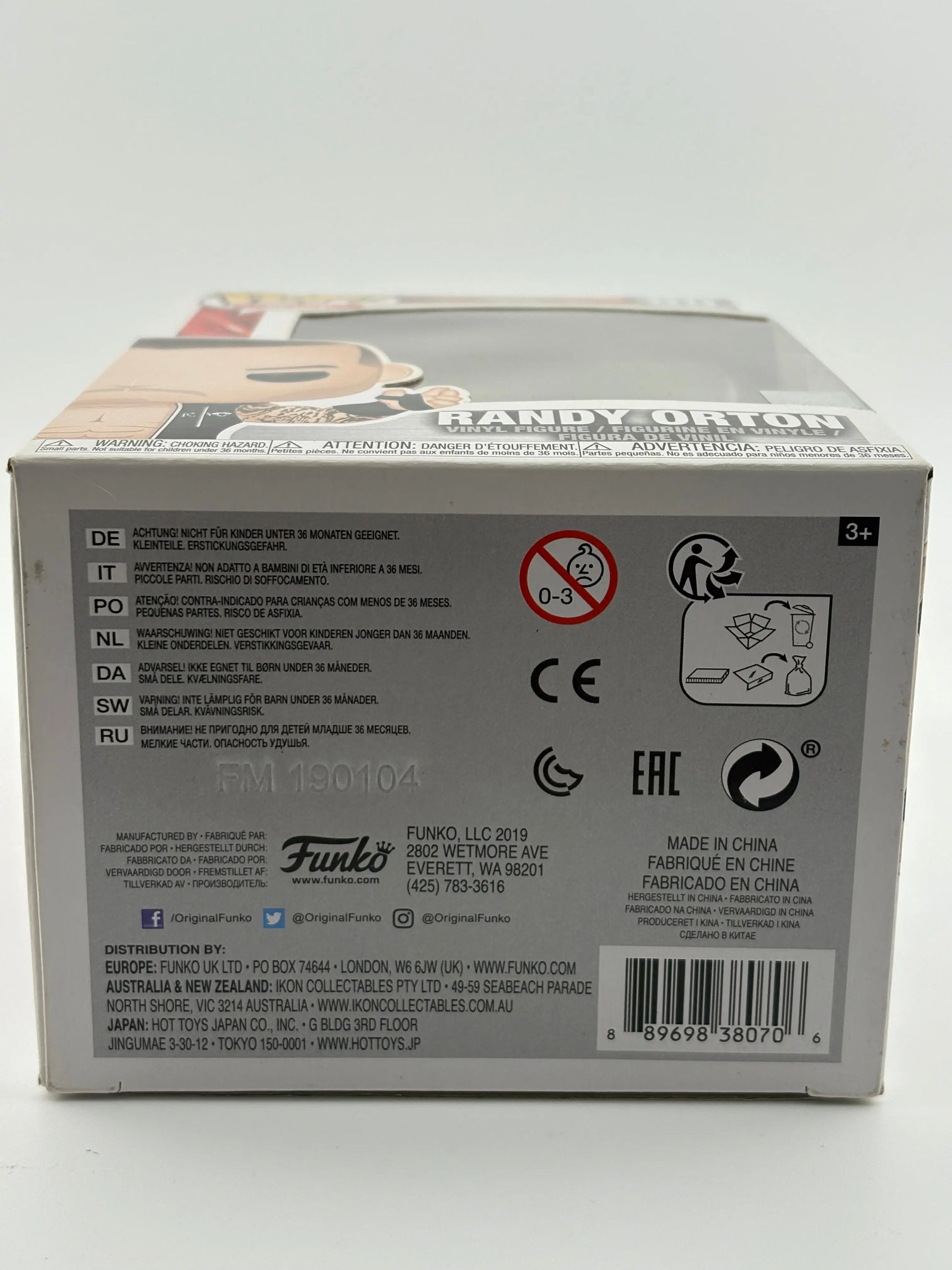 Funko POP! WWE #60 Randy Orton Vinyl Figure FRENLY BRICKS - Open 7 Days