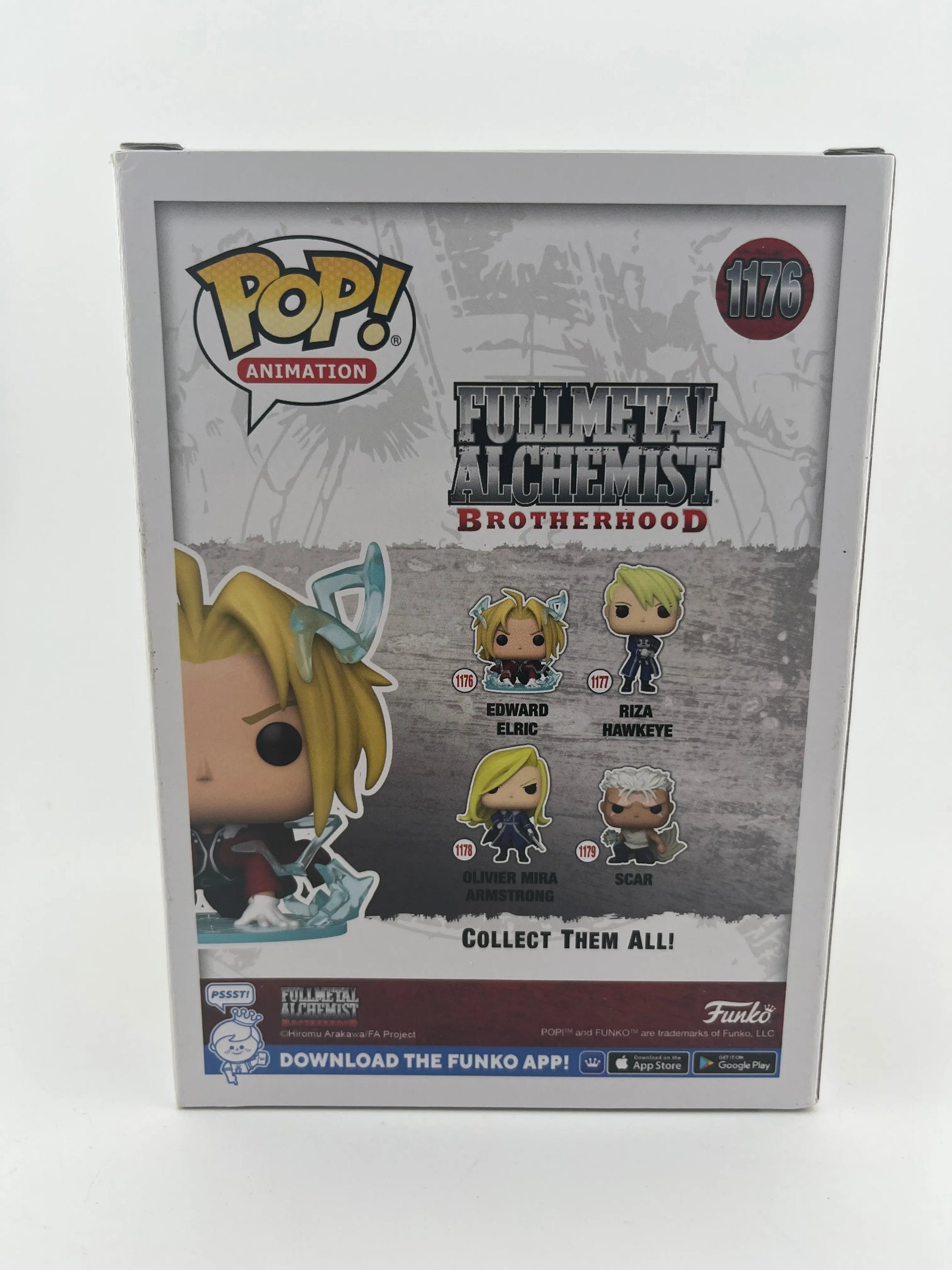 Funko POP! Animation Full Metal Alchemist Edward Elric #1176 Glow Chase Edition FRENLY BRICKS - Open 7 Days