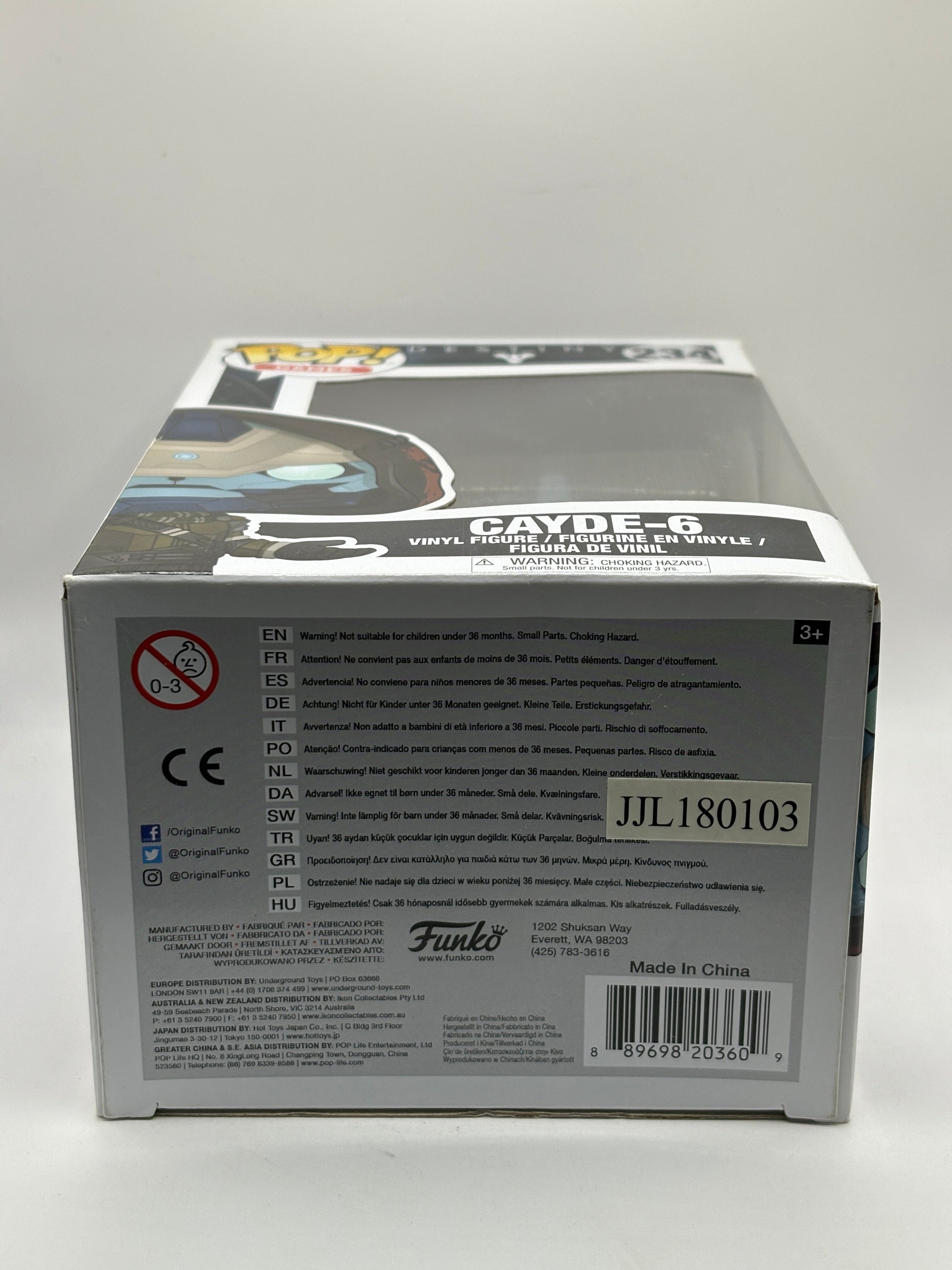 Funko POP! Games Destiny #234 Cayde-6 Vinyl Figure FRENLY BRICKS - Open 7 Days