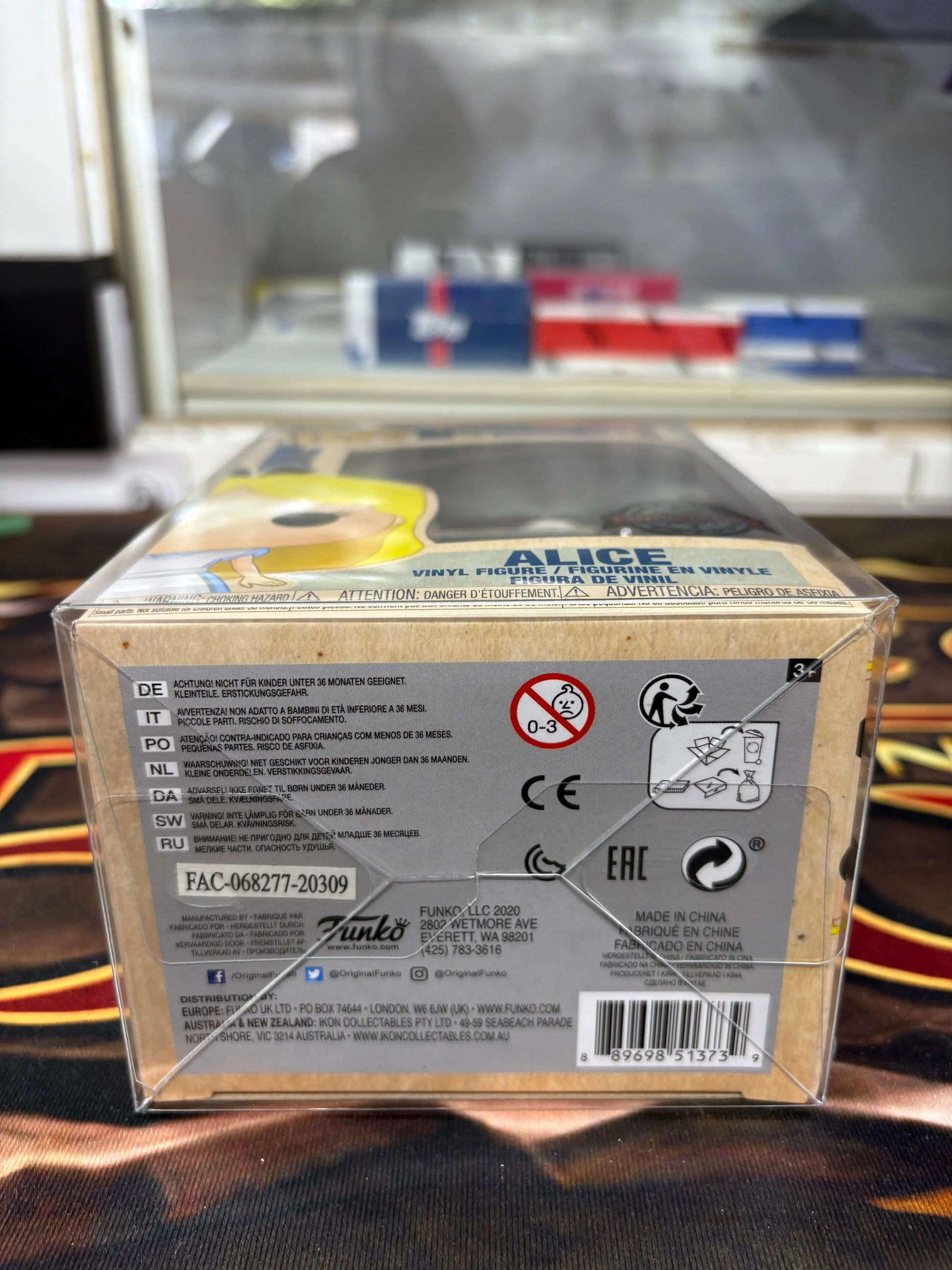 Alice - Pop Vinyl - 973 - Disneyland Resort 65th Anniversary - Disney FRENLY BRICKS - Open 7 Days