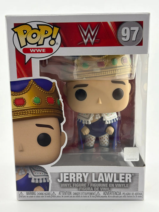 Funko POP! WWE Wrestling #97 Jerry Lawler Vinyl Figure FRENLY BRICKS - Open 7 Days
