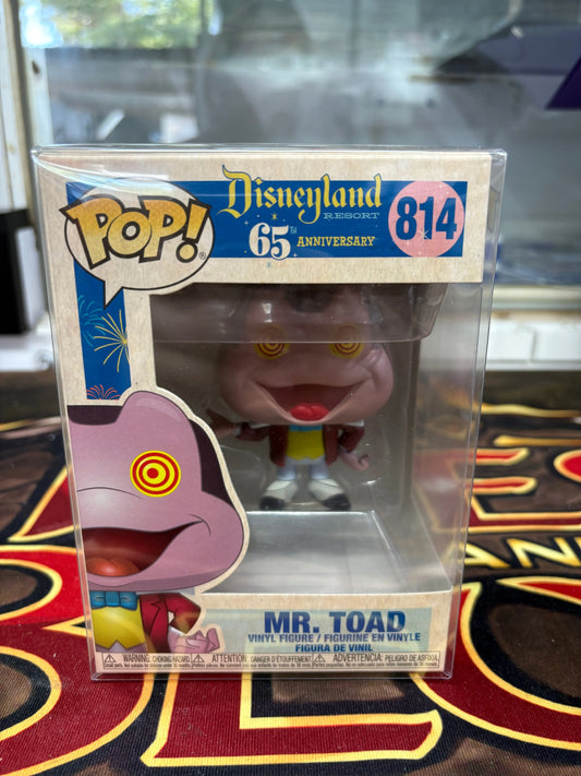 Funko Pop Disneyland Resort 65th Anniversary Mr. Toad #814 Vinyl Figure FRENLY BRICKS - Open 7 Days