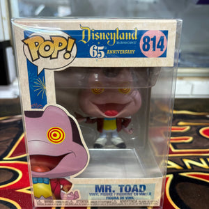 Funko Pop Disneyland Resort 65th Anniversary Mr. Toad #814 Vinyl Figure FRENLY BRICKS - Open 7 Days