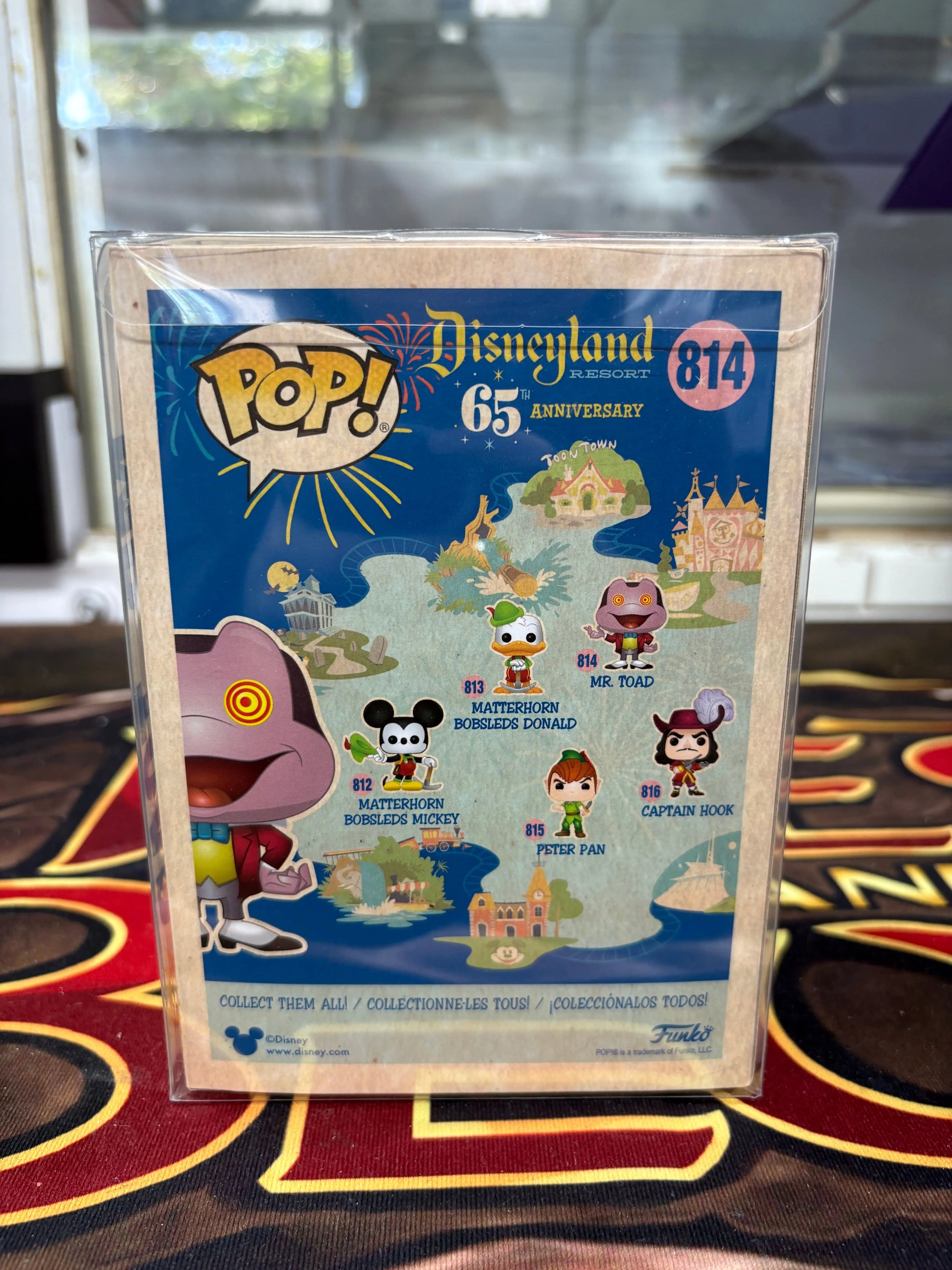 Funko Pop Disneyland Resort 65th Anniversary Mr. Toad #814 Vinyl Figure FRENLY BRICKS - Open 7 Days