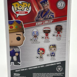 Funko POP! WWE Wrestling #97 Jerry Lawler Vinyl Figure FRENLY BRICKS - Open 7 Days
