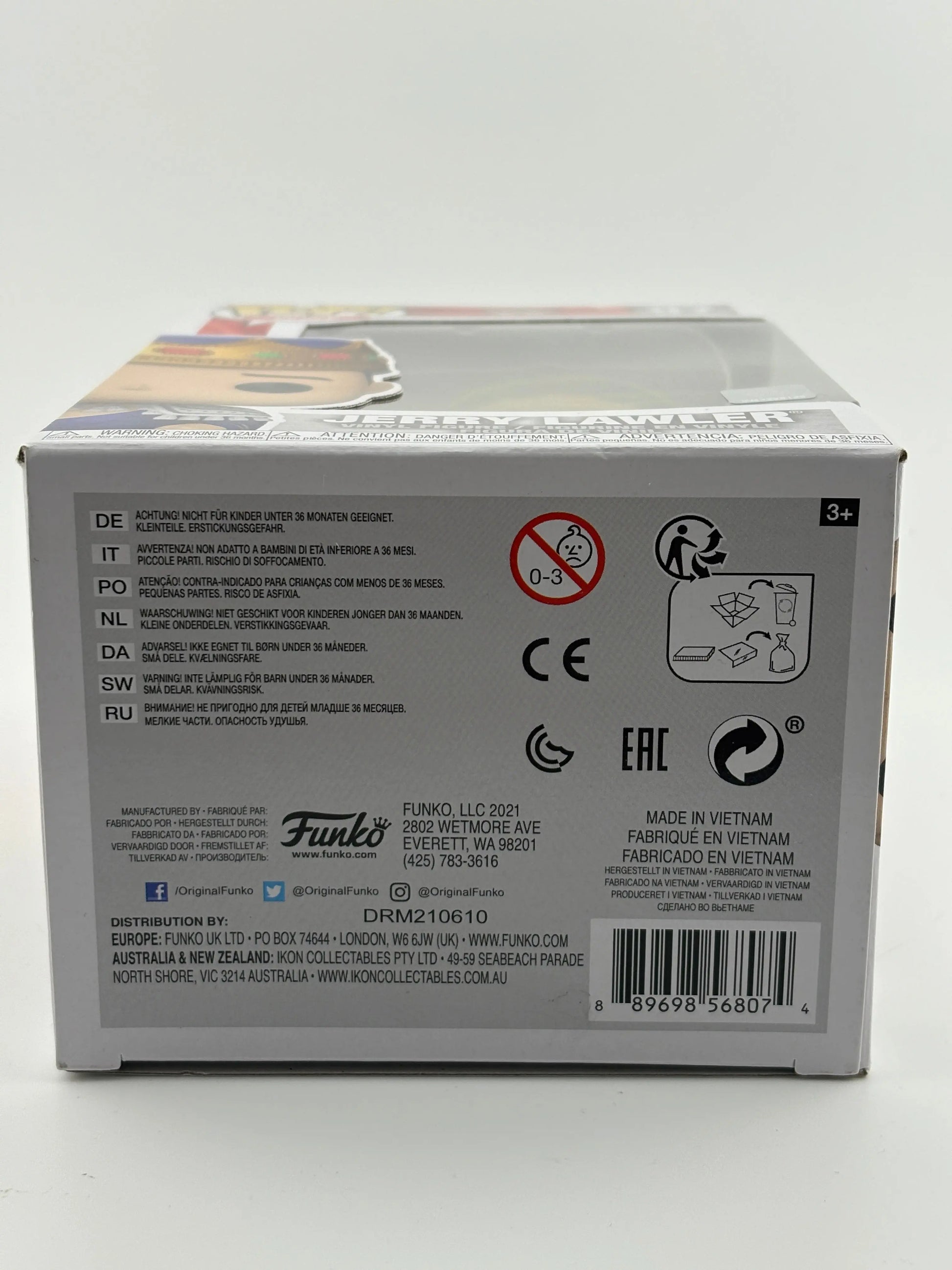 Funko POP! WWE Wrestling #97 Jerry Lawler Vinyl Figure FRENLY BRICKS - Open 7 Days