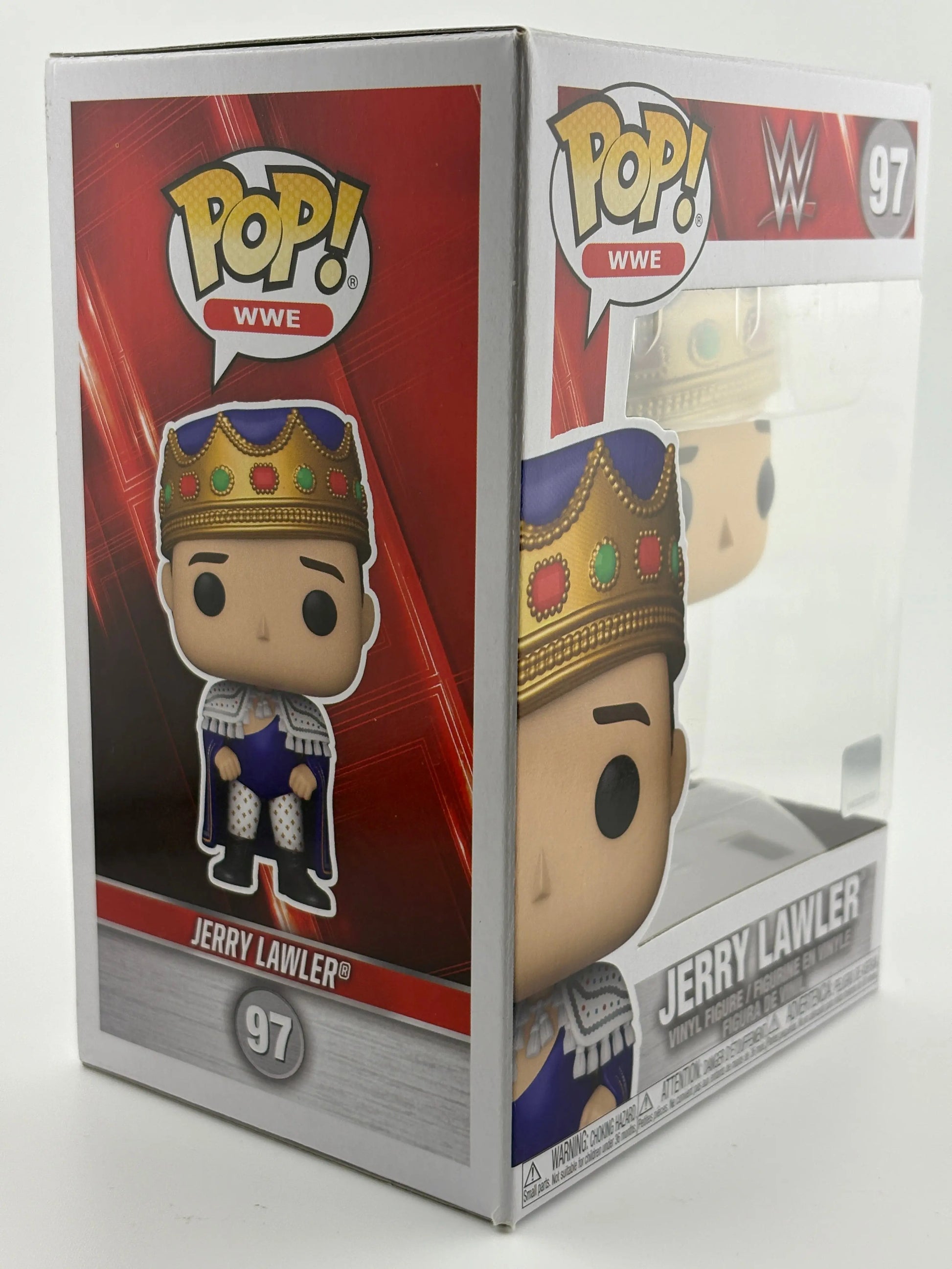 Funko POP! WWE Wrestling #97 Jerry Lawler Vinyl Figure FRENLY BRICKS - Open 7 Days
