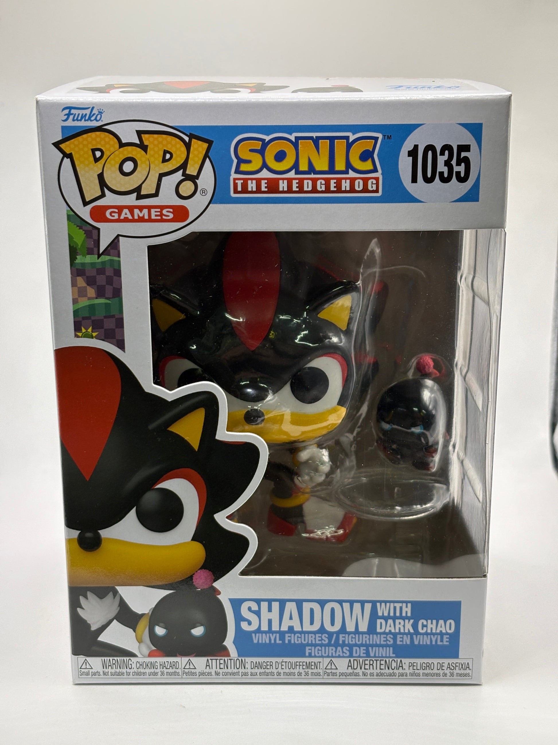 Funko POP! Games Sonic the Hedgehog #1035 Shadow with Dark Chao FRENLY BRICKS - Open 7 Days