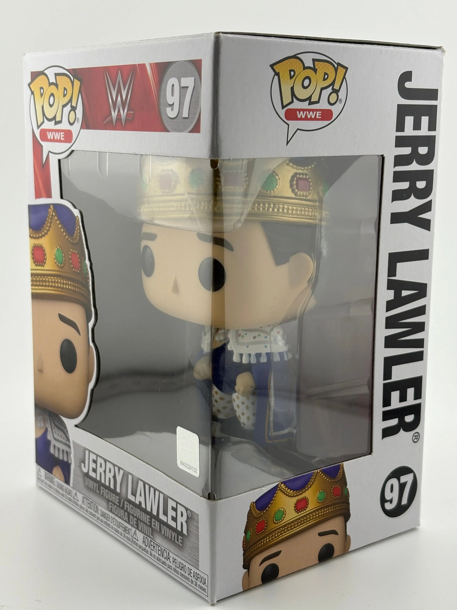 Funko POP! WWE Wrestling #97 Jerry Lawler Vinyl Figure FRENLY BRICKS - Open 7 Days