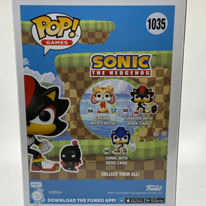 Funko POP! Games Sonic the Hedgehog #1035 Shadow with Dark Chao FRENLY BRICKS - Open 7 Days