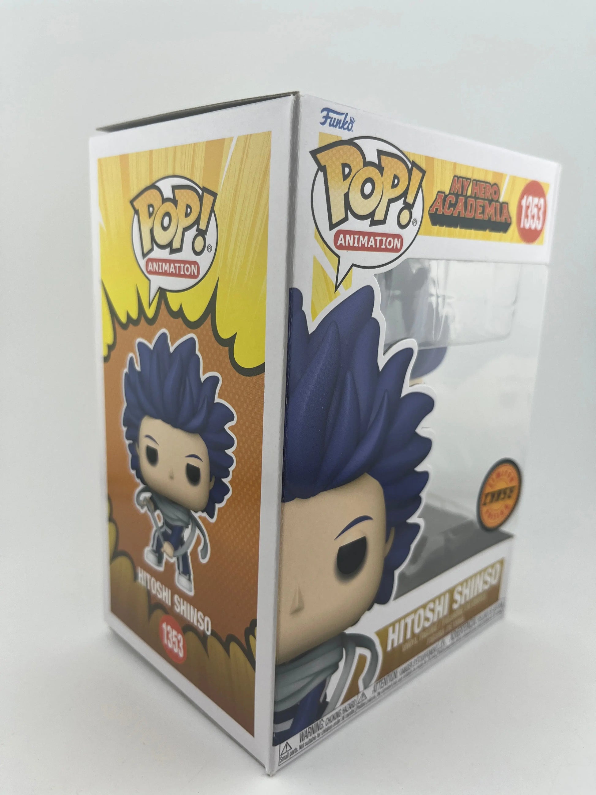 Funko POP! Animation My Hero Academia Hitoshi Shinso #1353 Limited Chase Edition FRENLY BRICKS - Open 7 Days