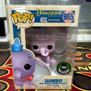 Disneyland 65th Anniversary Purple Dumbo Popcultcha Exclusive Pop 985 FRENLY BRICKS - Open 7 Days