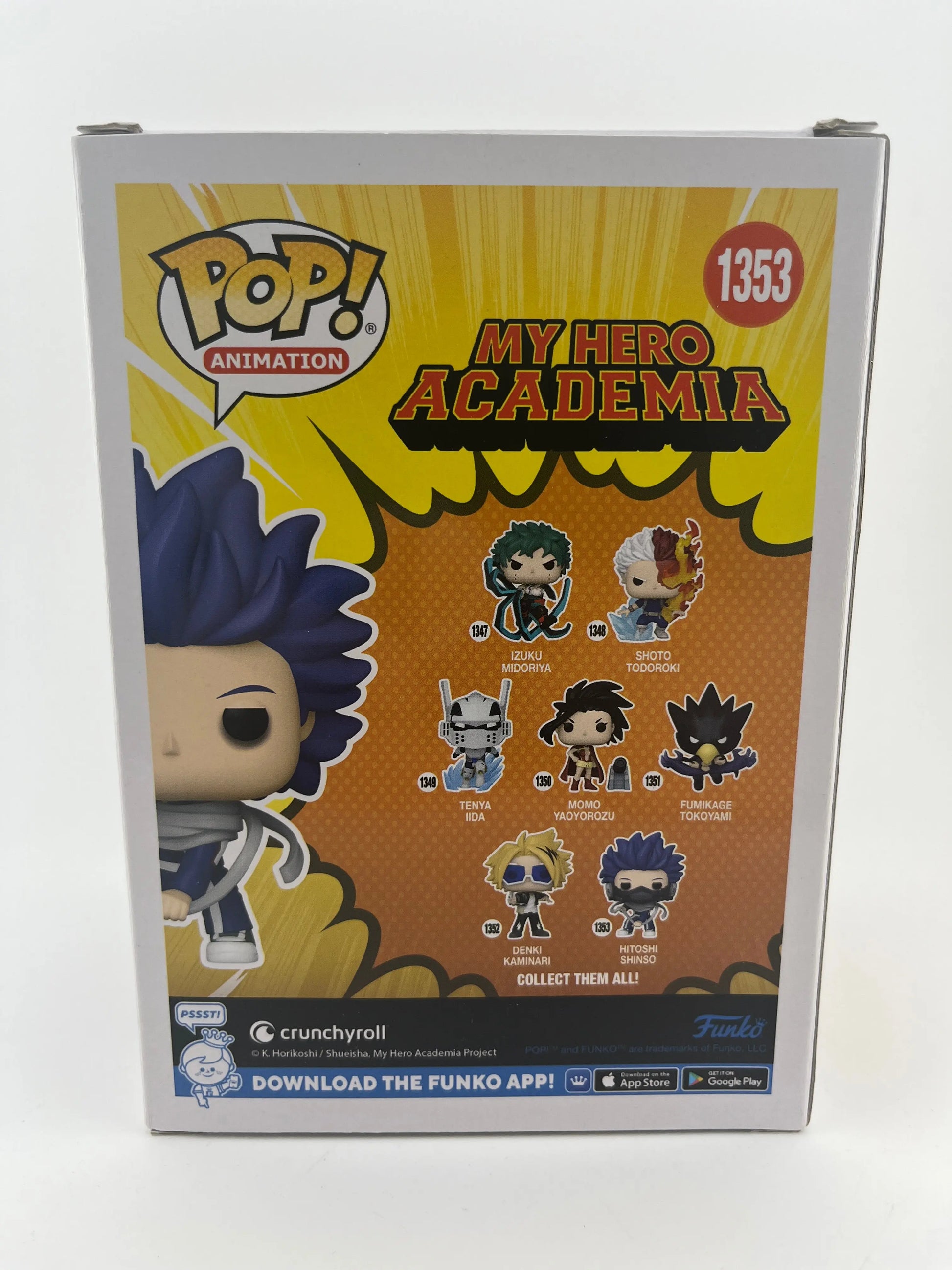 Funko POP! Animation My Hero Academia Hitoshi Shinso #1353 Limited Chase Edition FRENLY BRICKS - Open 7 Days