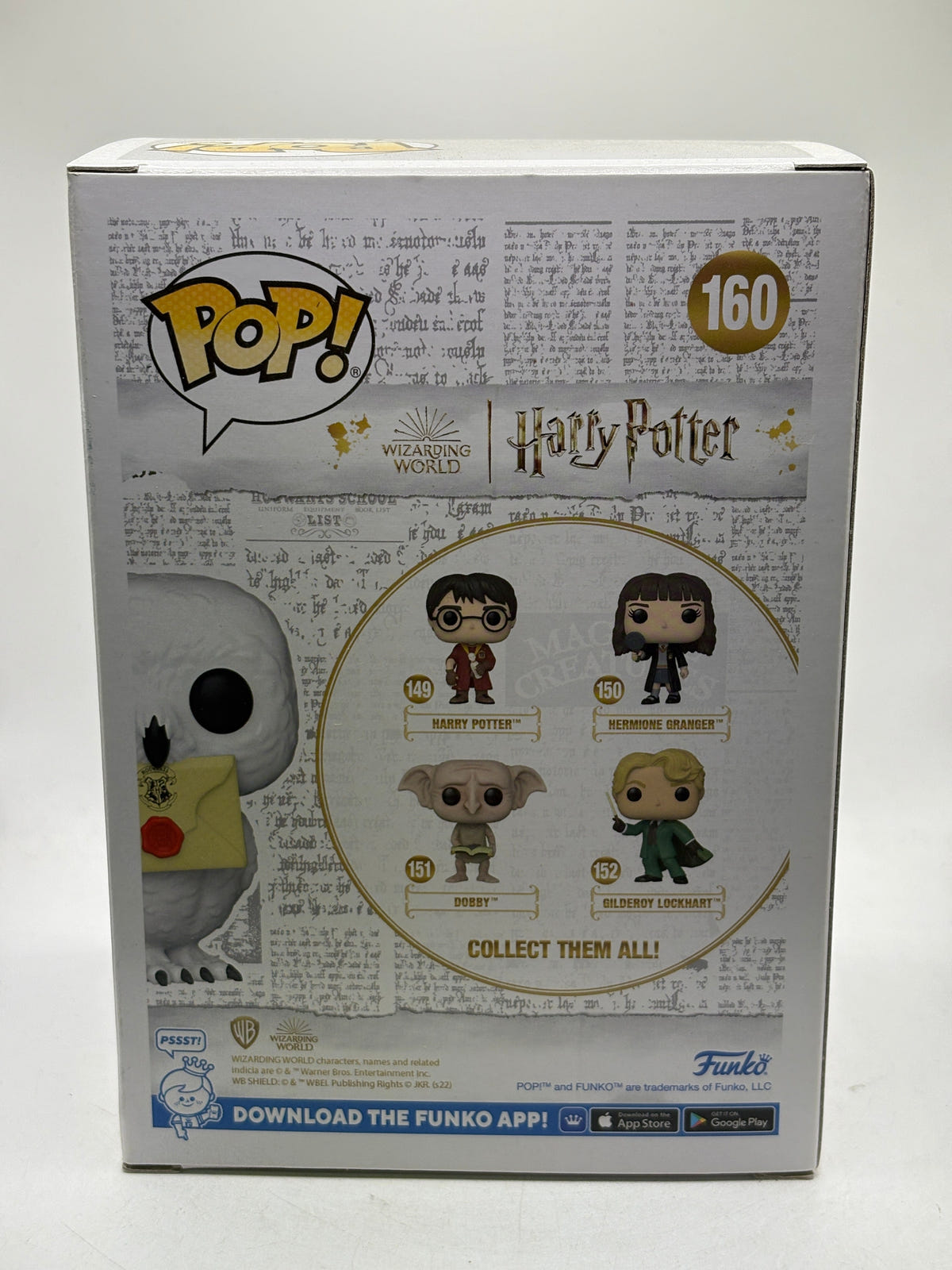 Funko Pop! Movies: Hedwig with Letter #160 Wondrous Convention Vinyl Figure FRENLY BRICKS - Open 7 Days image 3