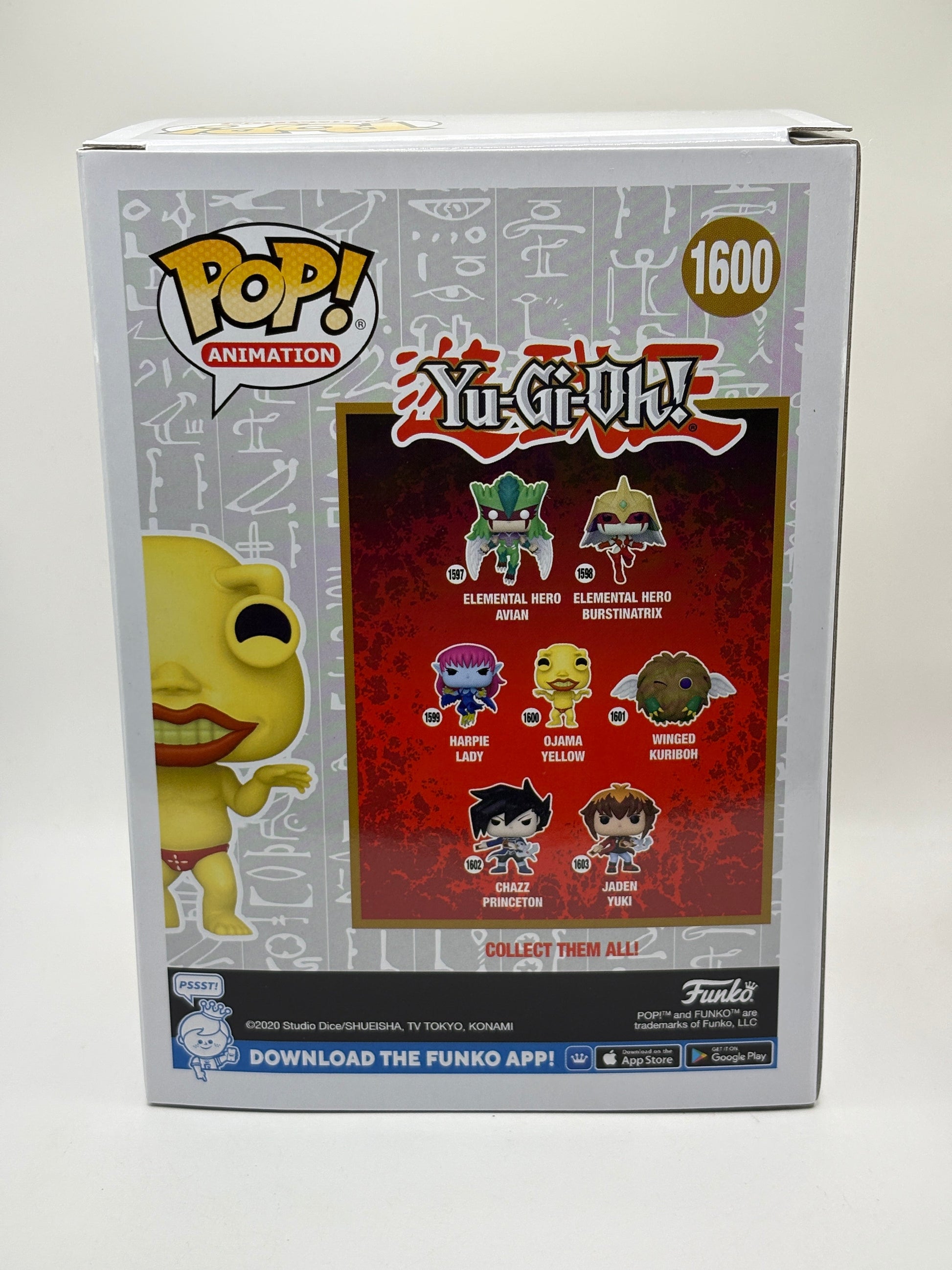 Funko POP! Animation Yu-Gi-Oh! #1600 Ojama Yellow Vinyl Figure FRENLY BRICKS - Open 7 Days