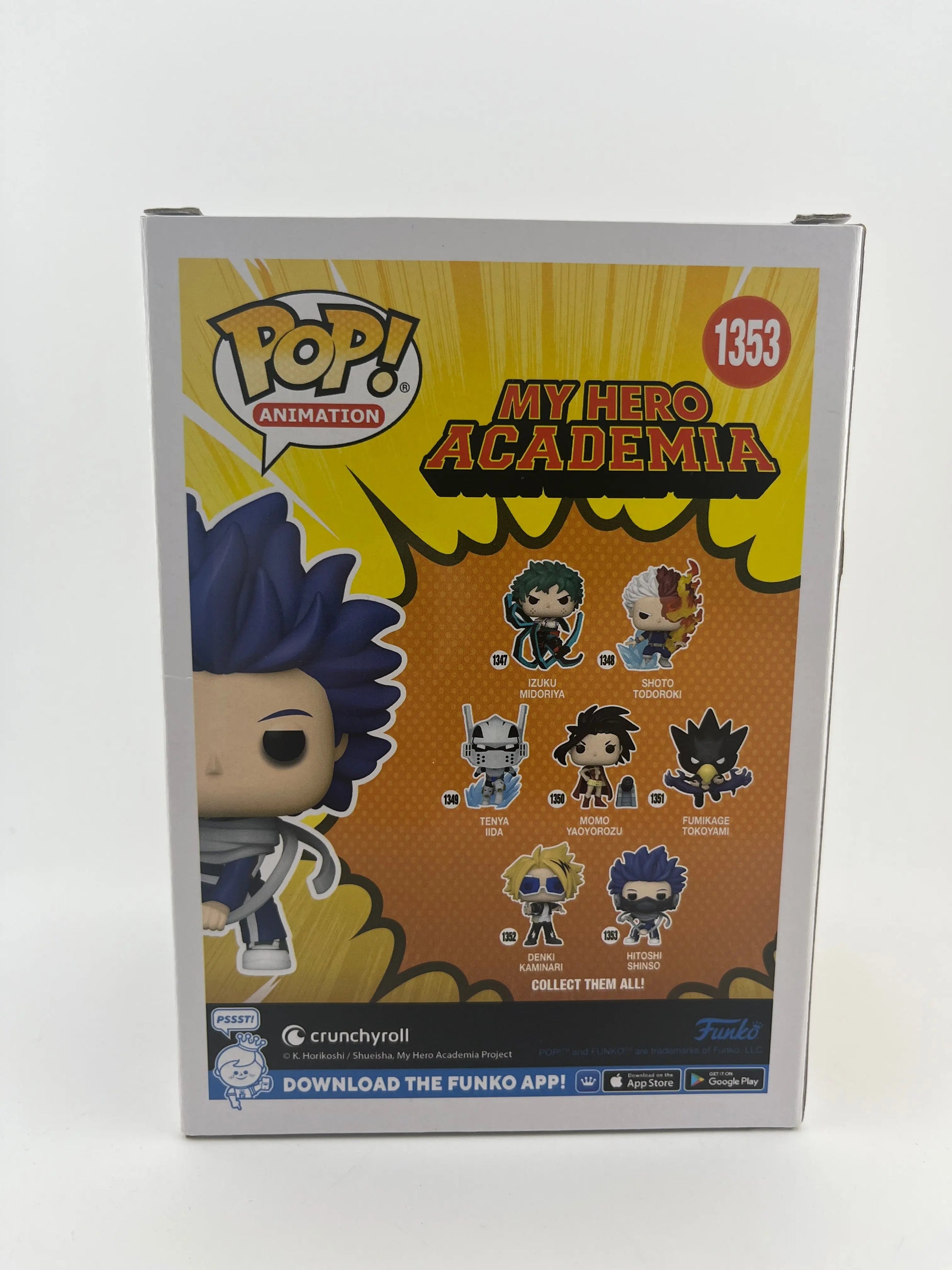 Funko POP Animation My Hero Academia Hitoshi Shinso #1353 Limited Chase Edition FRENLY BRICKS - Open 7 Days