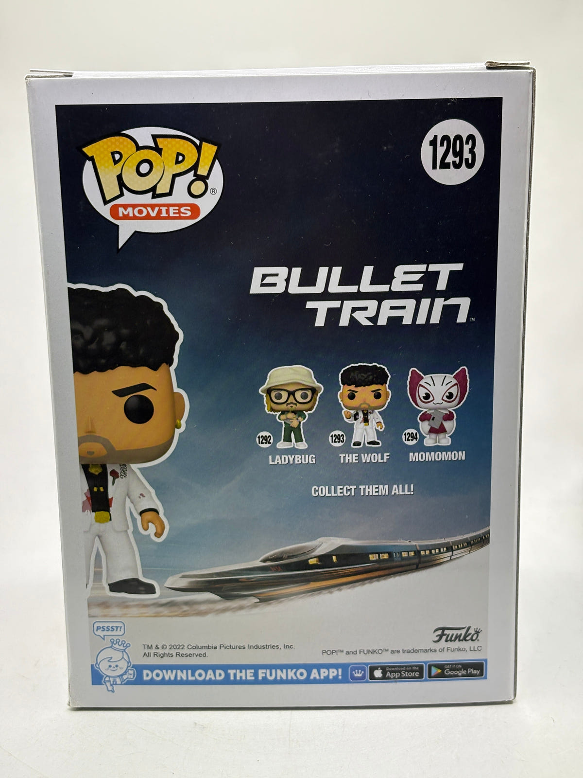 Funko POP! Movies Bullet Train #1293 The Wolf Vinyl Figure FRENLY BRICKS - Open 7 Days image 3