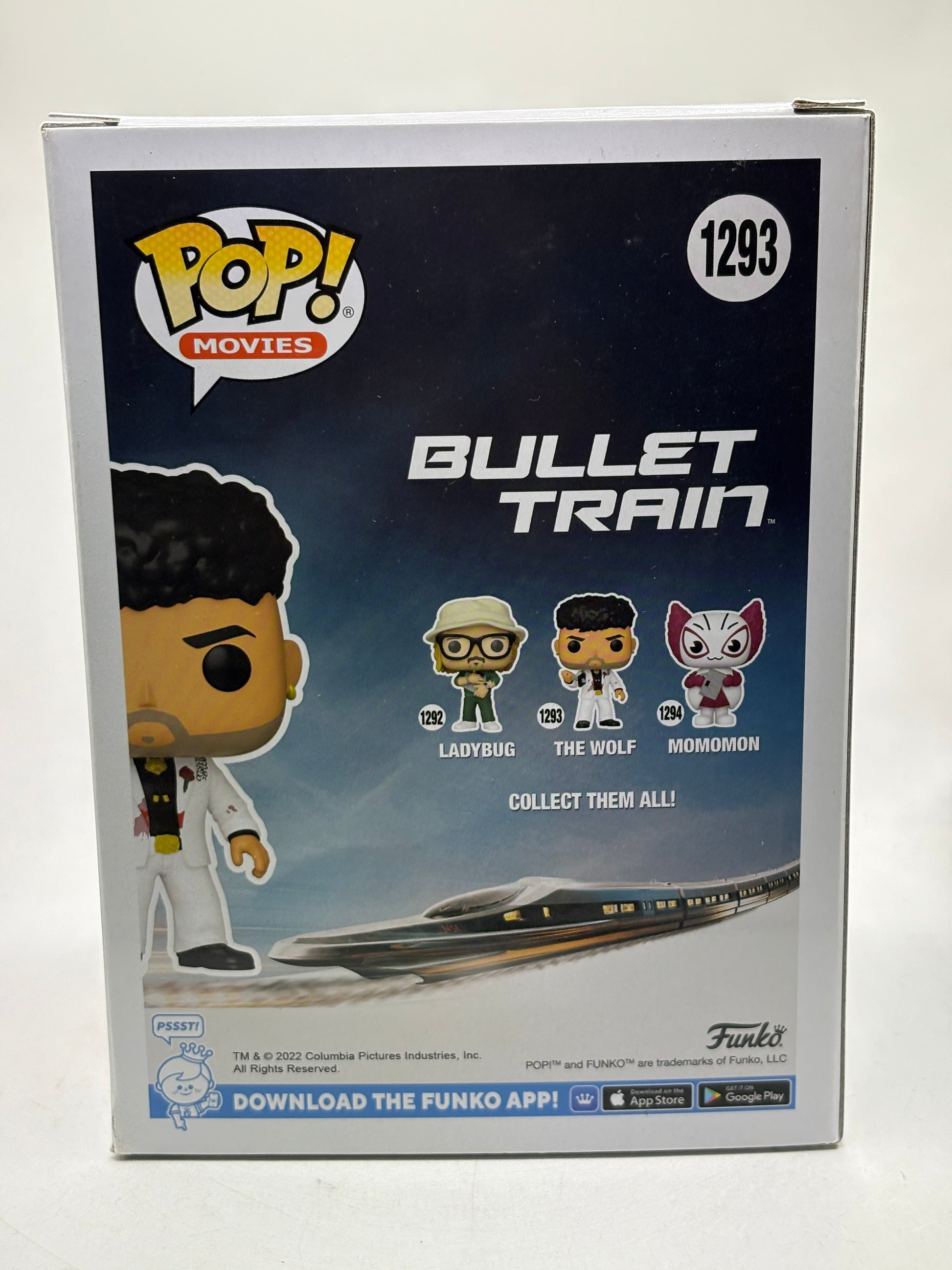 Funko POP! Movies Bullet Train #1293 The Wolf Vinyl Figure FRENLY BRICKS - Open 7 Days