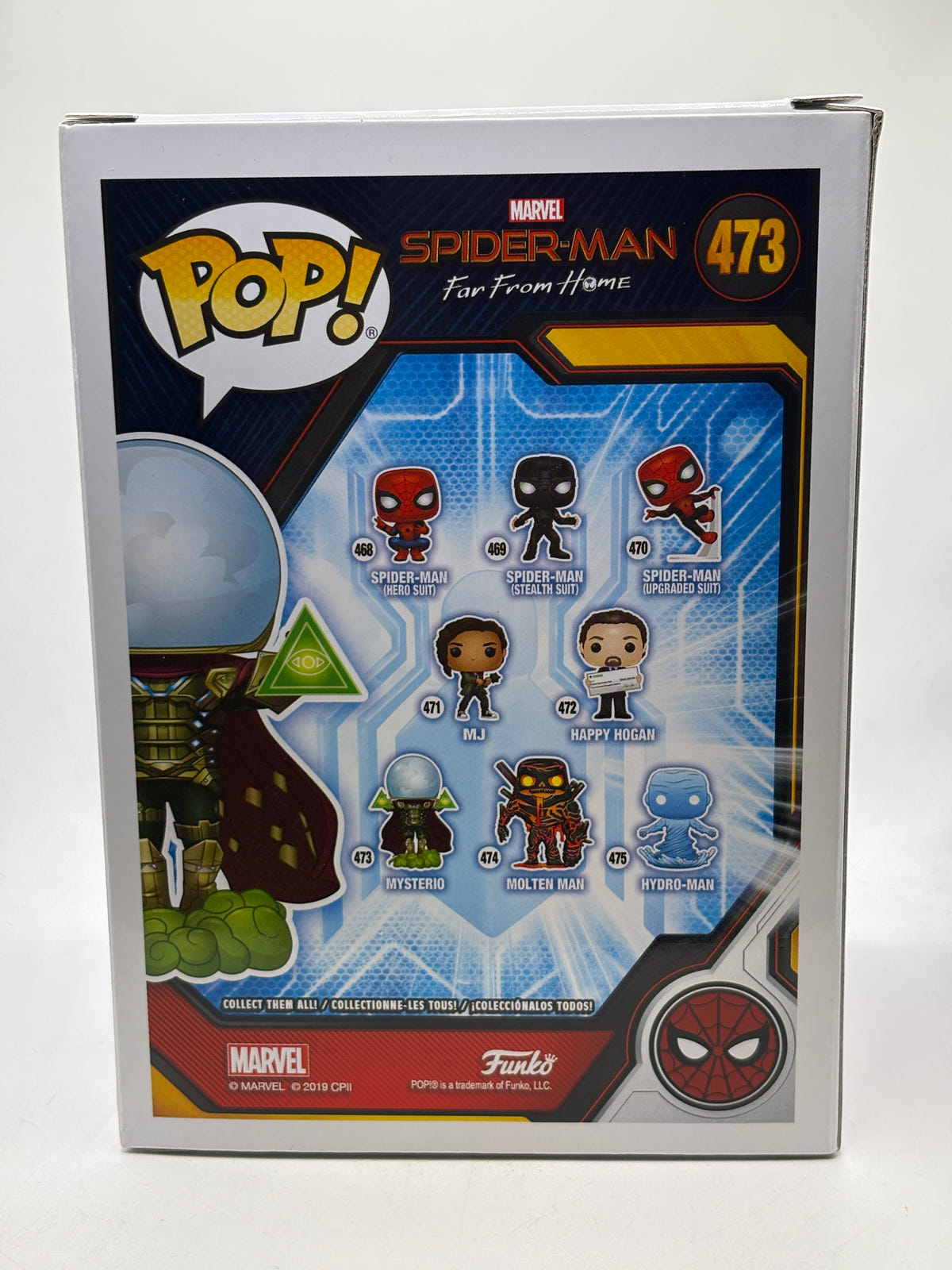 Funko POP! Marvel Spider-Man #473 Mysterio Glow Special Edition, photo 3 image 3