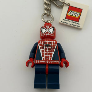 Lego Spider-Man Keychain Minifigure Spider-Man 851027 2004 RARE FRENLY BRICKS - Open 7 Days