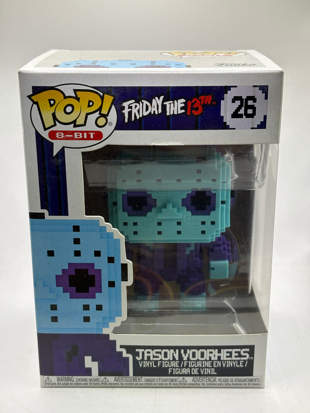 Funko POP! 8-Bit Friday the 13th #26 Jason Voorhees FRENLY BRICKS - Open 7 Days image 1