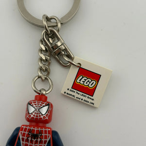 Lego Spider-Man Keychain Minifigure Spider-Man 851027 2004 RARE FRENLY BRICKS - Open 7 Days