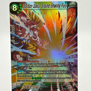 Dragon Ball Super Masters - SS Son Goku, Ground-Shaking Fury BT24-062 SR Gold FRENLY BRICKS - Open 7 Days